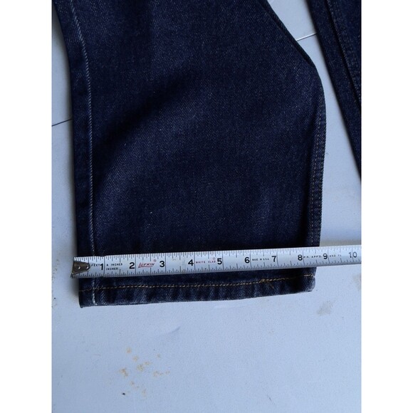 Vintage Y2K Levi’s 505 Regular Fit Straight Leg Men’s W36 L32 Dark Blue Jeans - Picture 15 of 15